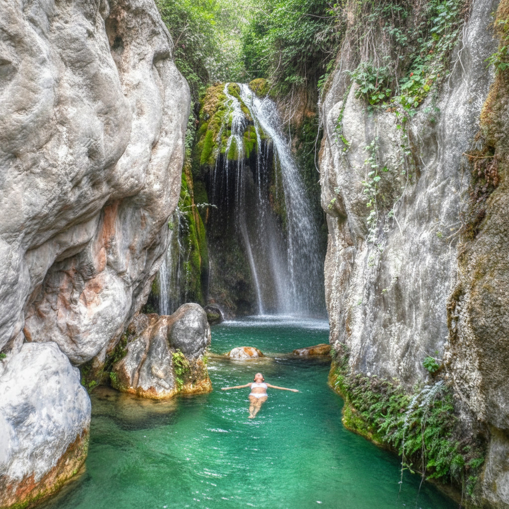 Fuentes del Algar waterval Spanje