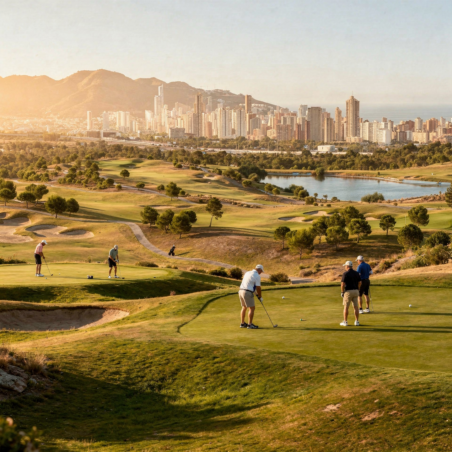Golf bij Meliá Villaitana, Costa Blanca