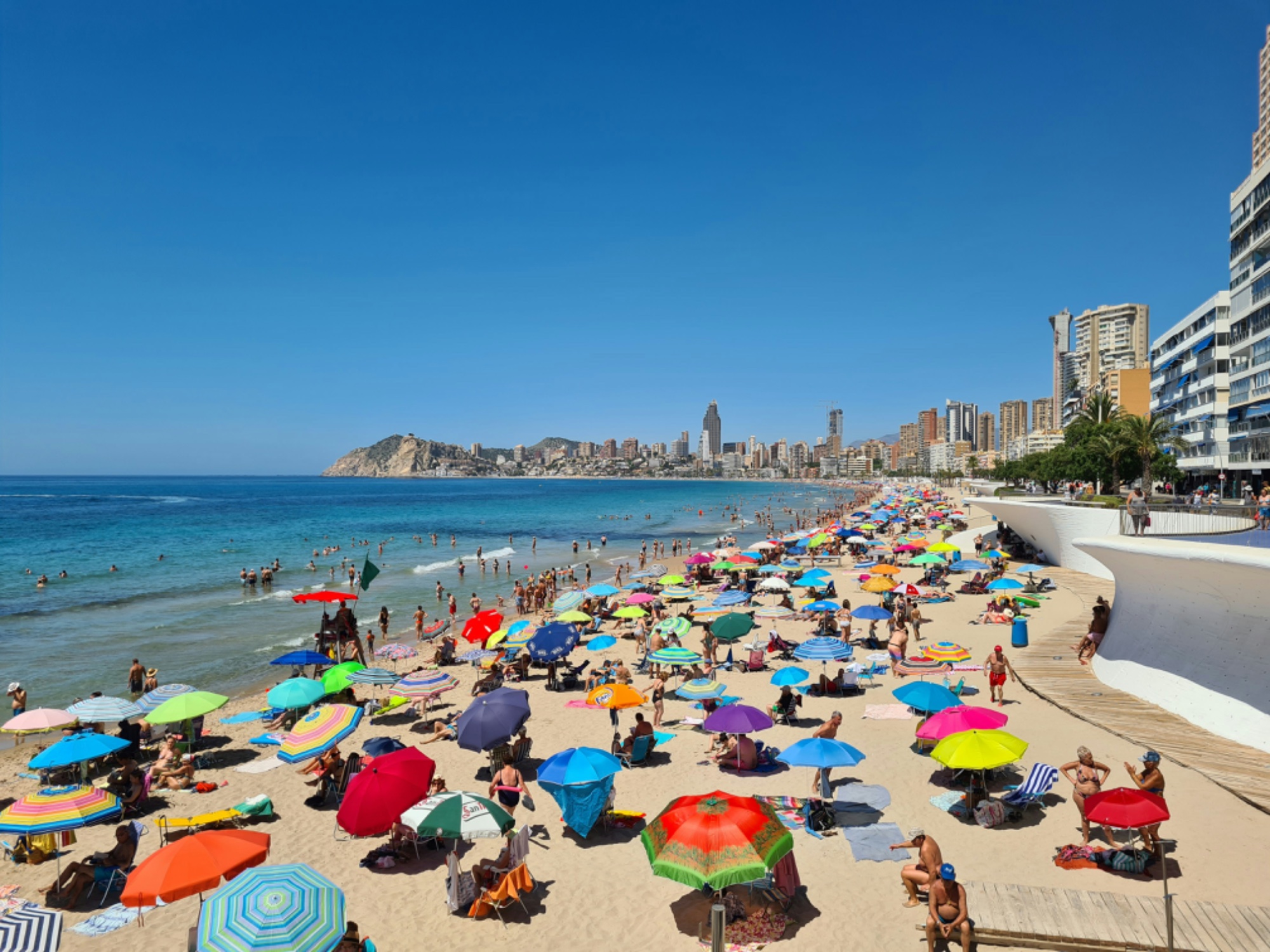 Benidorm beach